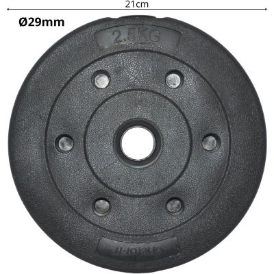 5. Betonlast 2,5 kg, ENERO FIT Ø29 mm