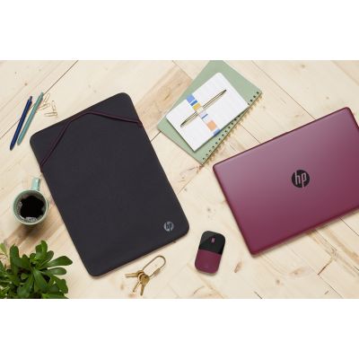 2. HP Wendbare Schutzhülle für 15,6"-Notebooks, Schwarz und Lila 2F1W8AA