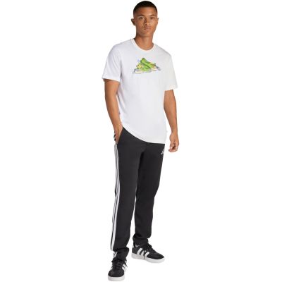6. adidas Novelty Mini-T-Shirt für Herren, weiß, JZ5037