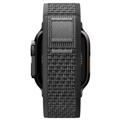 3. Spigen Athlex Air 2 Armband für Apple Watch 44/45/46/49 mm – Schwarz und Grau
