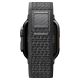 3. Spigen Athlex Air 2 Armband für Apple Watch 44/45/46/49 mm – Schwarz und Grau