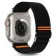 Tech-Protect Nylon Slip Strap für Apple Watch 44 / 45 / 46 / 49 mm - Schwarz