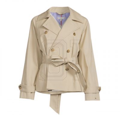 Tommy Hilfiger Baumwoll-Trenchcoat W WW0WW38430