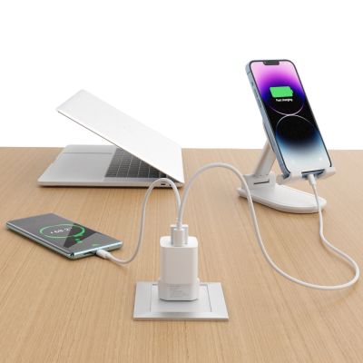9. Wozinsky CMWCW 20W USB-C / USB-A Wandladegerät - Weiß