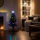 21. Dekorativer Weihnachtsbaum aus Glasfaser, mehrfarbig, 90 cm