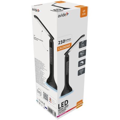 3. Avide ABLDLRGB-CALENDAR-4W-BL LED-Tischleuchte Schwarz