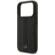 6. Mercedes Leather Laurel Leaves Stripes MagSafe Case für iPhone 17 Pro - Schwarz