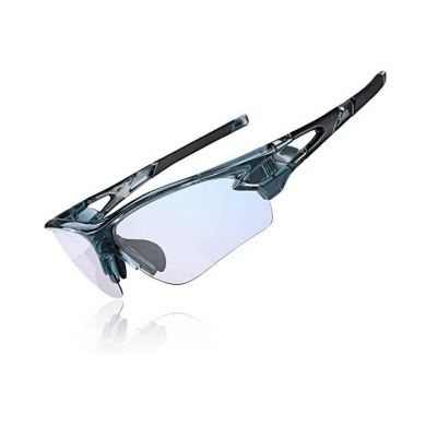 Rockbros photochrome Sportbrille blau