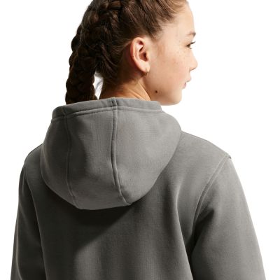 6. Nike Sportswear Club Fleece Kinder-Sweatshirt Grau FD3000 289
