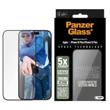 PanzerGlass Keramik-Displayschutz iPhone 16 Plus 6,7" Ultra-Wide Fit 2855