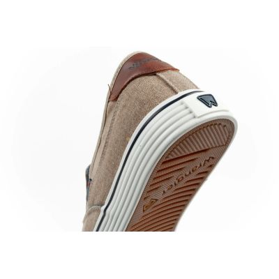 7. Wrangler Calypso Herren-Sportschuhe, Slip-On-Sneaker, braun, bequem