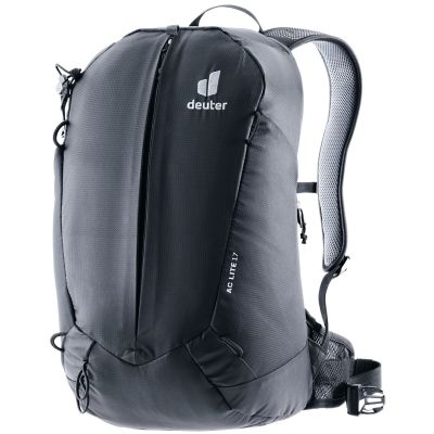 14. Deuter AC Lite 17 Wanderrucksack, schwarz