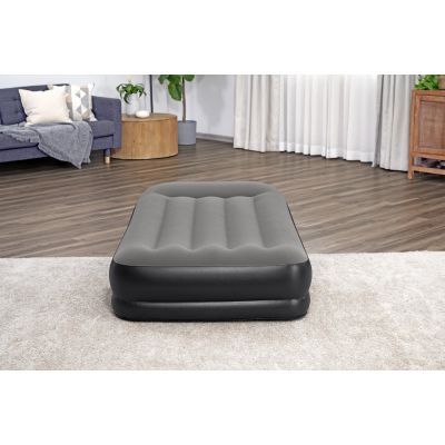 13. Bestway 671BT Luftmatratze, Einzelmatratze, Schwarz, Grau, Unisex