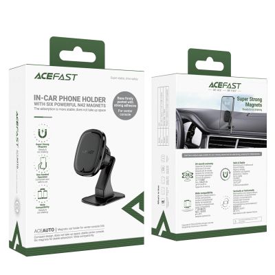 5. Acefast D35 magnetische Armaturenbretthalterung – schwarz