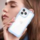 7. Outer Space Case iPhone 14 Pro Max Hartschale mit Gelrahmen blau