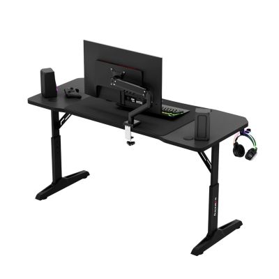 15. Huzaro Hero 3.6 Schwarzer Gaming-Schreibtisch
