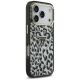 4. Guess Leopard Glitter MagSafe Hülle für iPhone 17 Pro - Schwarz