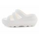 6. Crocs Mega Crush Flip-Flops mit drei Riemen 209842-0WV