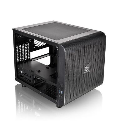 27. Thermaltake Core V21 CA-1D5-00S1WN-00 Gehäuse (Micro ATX, Mini ITX; Schwarz)