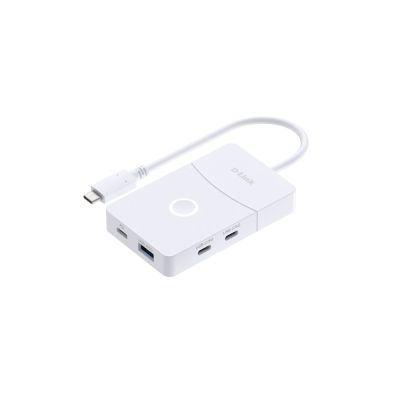 3. D-Link DUP-501 USB 3.2 Gen 1 (3.1 Gen 1) Typ-C Hub und Konzentrator 5000 Mbit/s Weiß