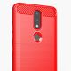 10. Carbon Case Flexibel Handyhülle TPU Schutzhülle für Nokia 2.4 schwarz