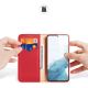 2. Dux Ducis Hivo Hülle Samsung Galaxy S23+ Flip Cover Wallet Stand RFID blockierend rot