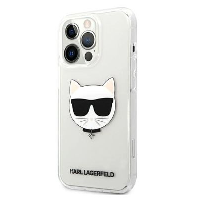 2. Karl Lagerfeld Choupette Head Case für iPhone 13 Pro Max - Transparent