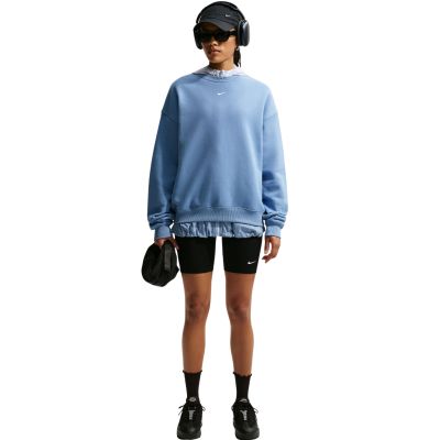 6. Nike Studio Fleece Damen-Sweatshirt Blau IM8082 486