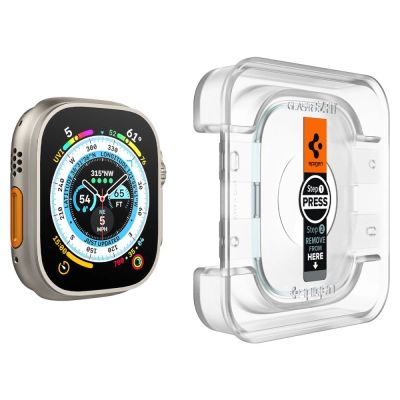 3. Spigen Glas.tR EZ Fit Panzerglas für Apple Watch Ultra / Ultra 2 (49 mm) - 2 Stk.