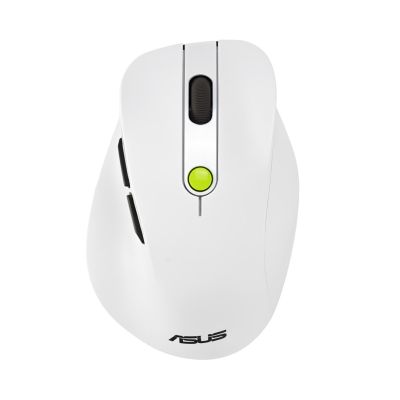 7. ASUS MD105 Kabellose Maus Voltgrün 2400 DPI Dual-Mode-Funkverbindung (2,4 GHz und Bluetooth)