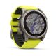 4. Garmin Fenix 8 Solar Sapphire Titanium Amp Yellow/Graphite Uhr