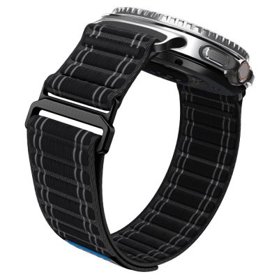 6. Spigen WBF0 Armband für Samsung Galaxy Watch 40/44/46 mm - Schwarz