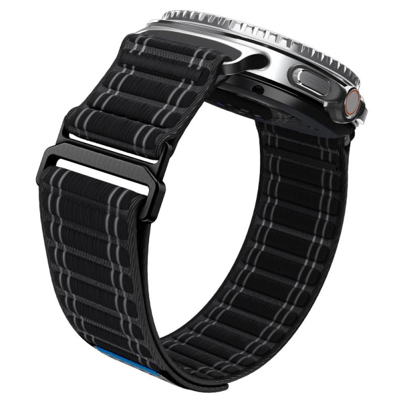 6. Spigen WBF0 Armband für Samsung Galaxy Watch 40/44/46 mm - Schwarz