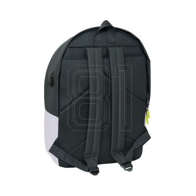 8. Real Madrid Sportrucksack mit USB- und Laptopfach Doppelrucksack 612554820