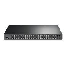 TP-Link JetStream TL-SG3452P Managed Network Switch L2/L3 Gigabit Ethernet (10/100/1000) PoE-Unterstützung 1 HE Schwarz