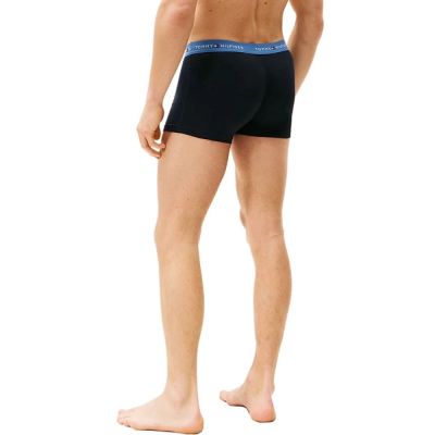 5. Tommy Hilfiger 3er-Pack Herren-Boxershorts, Marineblau, Baumwolle