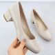 2. Beige Sergio Leone PB291 Pumps mit Blockabsatz
