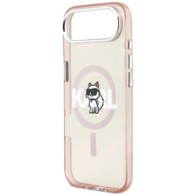 6. Karl Lagerfeld IML Choupette Sketch Logo MagSafe Hülle für iPhone 17 Air - Pink