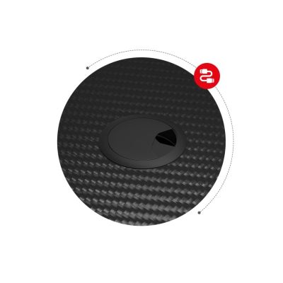 22. Huzaro Hero 1.4 Schwarzer Gaming-Schreibtisch