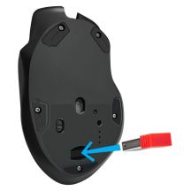 DEFENDER MAUS GM-213 THUNDER RF 1600dpi 8P SCHWARZ