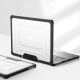 5. Tech-Protect SmartShell Pro Hülle für MacBook Air 13" 2023-2025 M2 / M3 / M4 - transparent und schwarz