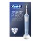 3. Oral-B Vitality Pro Zahnbürste für Erwachsene mit rotierender und pulsierender Bürste, Grau/Weiß