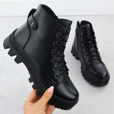 9. Damenstiefeletten in Schwarz Potocki Z25-JE19317