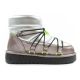 4. D.Franklin Damen Schneestiefel Winter Modische Isolierte Stiefeletten Silber