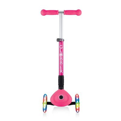 5. Globber Faltbarer 3-Rad-Scooter mit Lichtern Fuchsia Jr 437-110