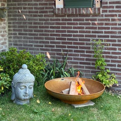 23. Heat Gartenfeuerschale Classic Ø90 FB.008 schwarz