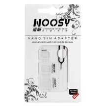Noosa SIM-Karten-Adapter-Set + Schlüssel - Weiß