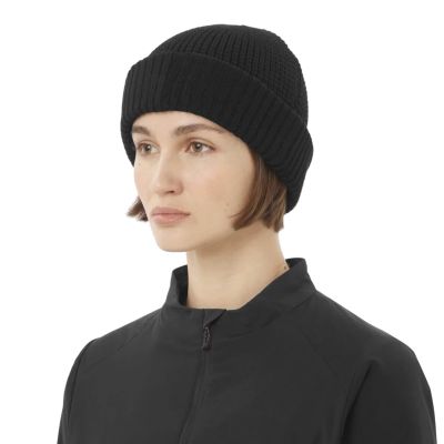 3. Salomon Docker Beanie LC2601300 Schwarz OSFA