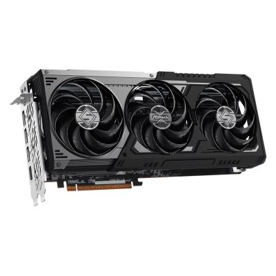 4. Grafikkarte Asrock RX9070XT Steel Legend Dark 16 GB