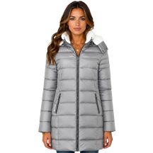 Damenparka Geographical Norway CARENNE LGREY DB LADY 0116 (WZ5513F/GN-LIGHT GREY)